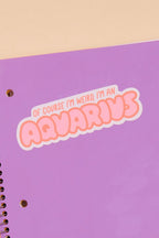 aquarius sticker