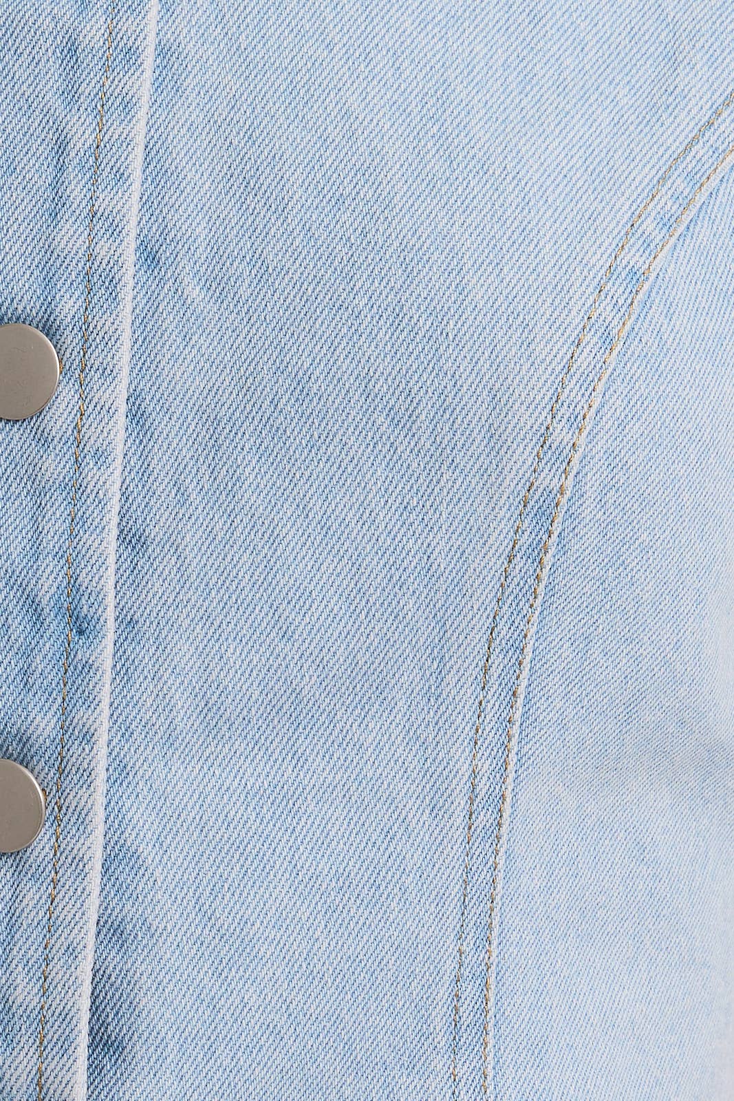 rowan top - light denim