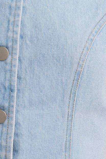 rowan top - light denim
