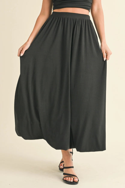 sana skirt - black