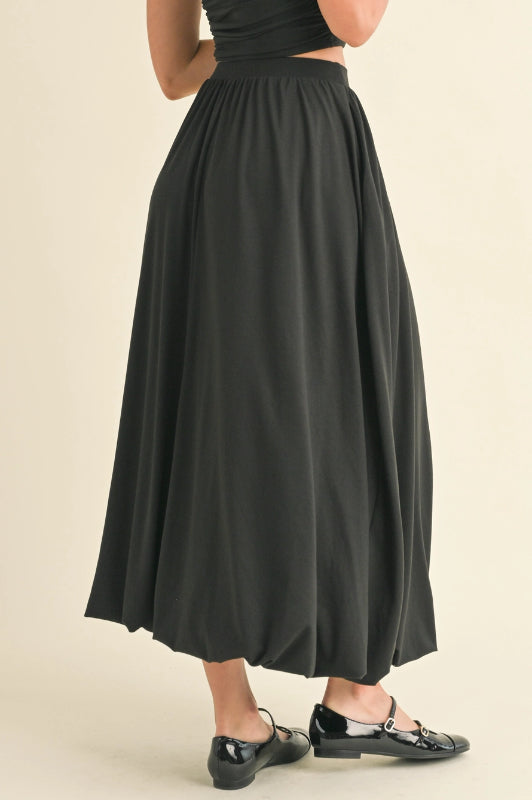 sana skirt - black