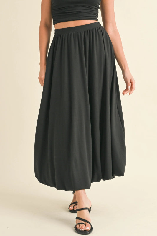 sana skirt - black