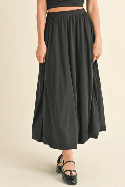 sana skirt - black