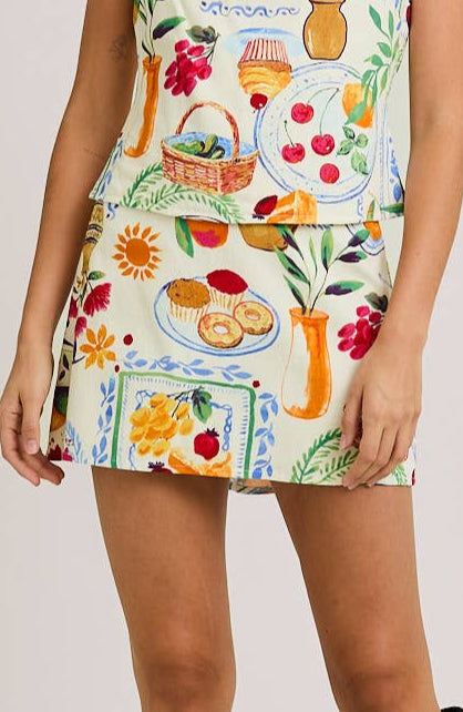 daphne skirt - cream