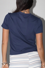 shrimp tee - navy