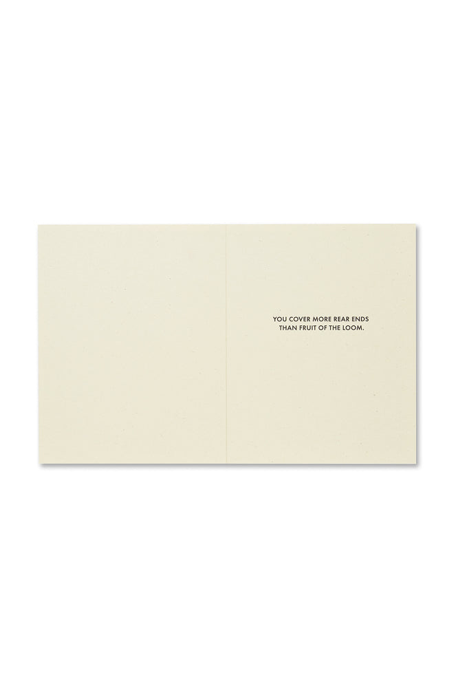 frank & funny card - thank you (FINAL SALE)