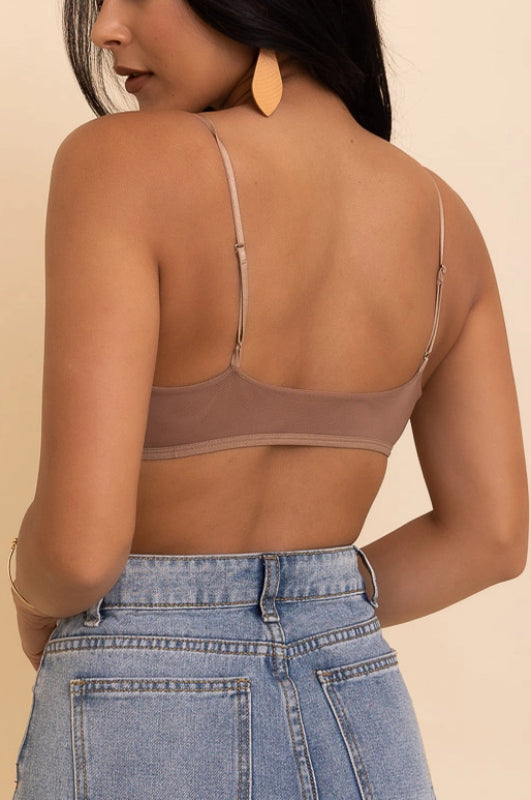 charlotte bralette - nude