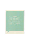 frank & funny card - you get all the credit but your mom did all the work (FINAL SALE)
