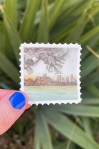 zilker park stamp sticker