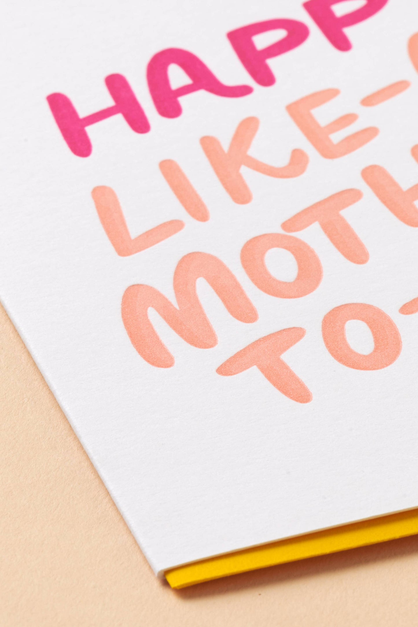 like a mother - mother's day card