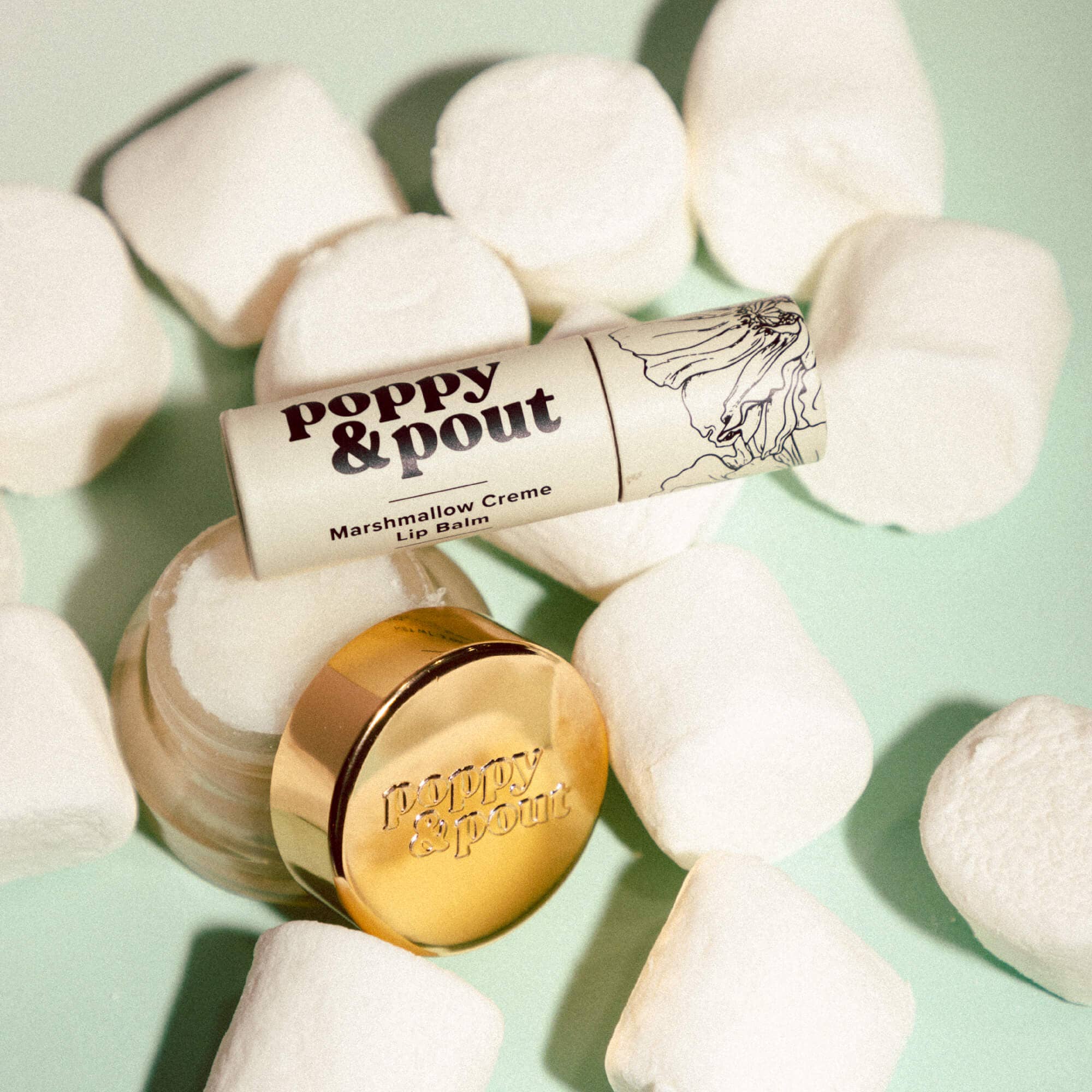 marshmallow creme lip balm