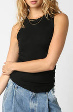 dean tank top - black