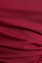 zara top - maroon