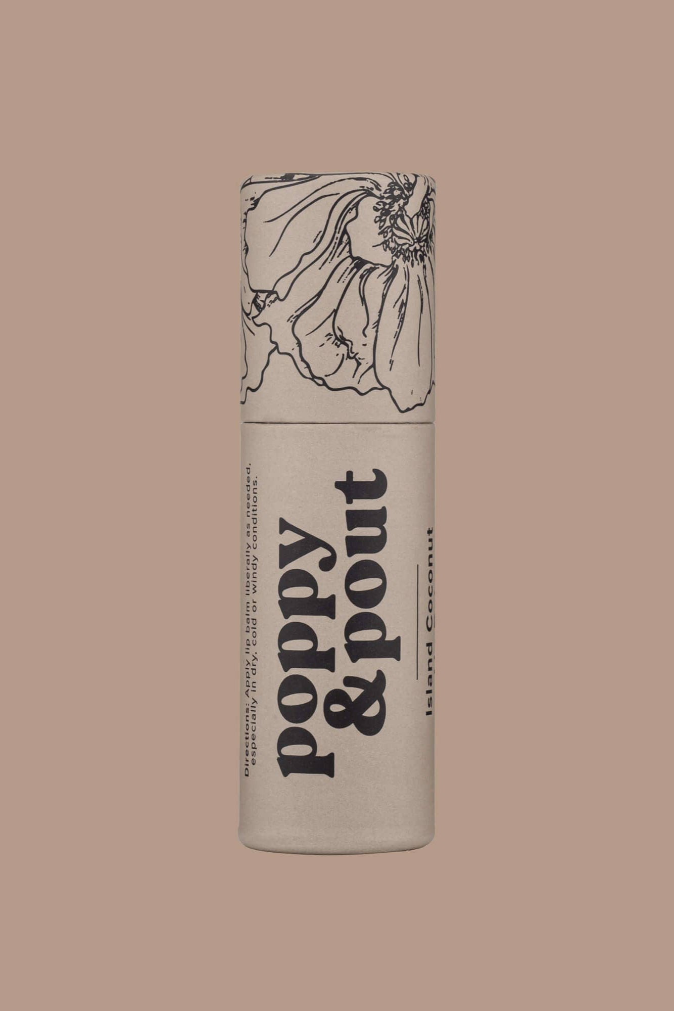 island coconut lip balm