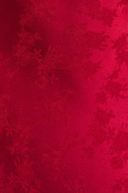 noel dress - ruby red