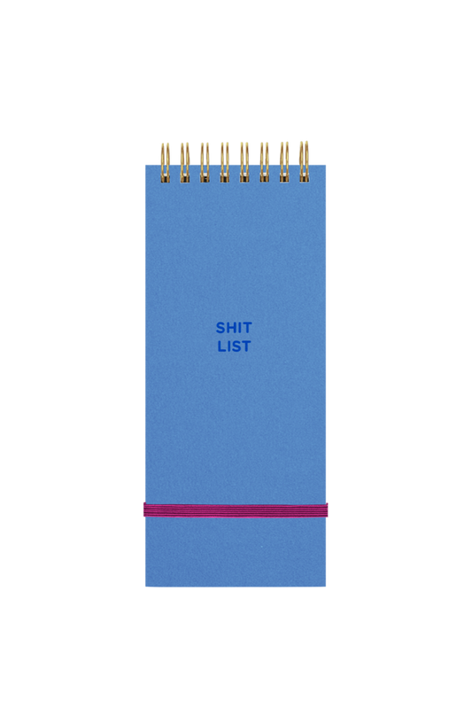 colorblock small taskpad - shit list