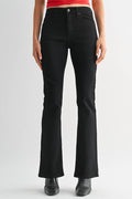 emma bootcut jean - black