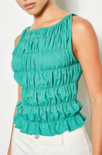 naomi top - green