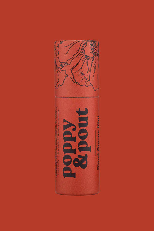 blood orange mint lip balm