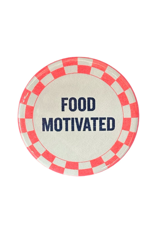 food motivated button
