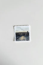 congress ave night bats stamp sticker