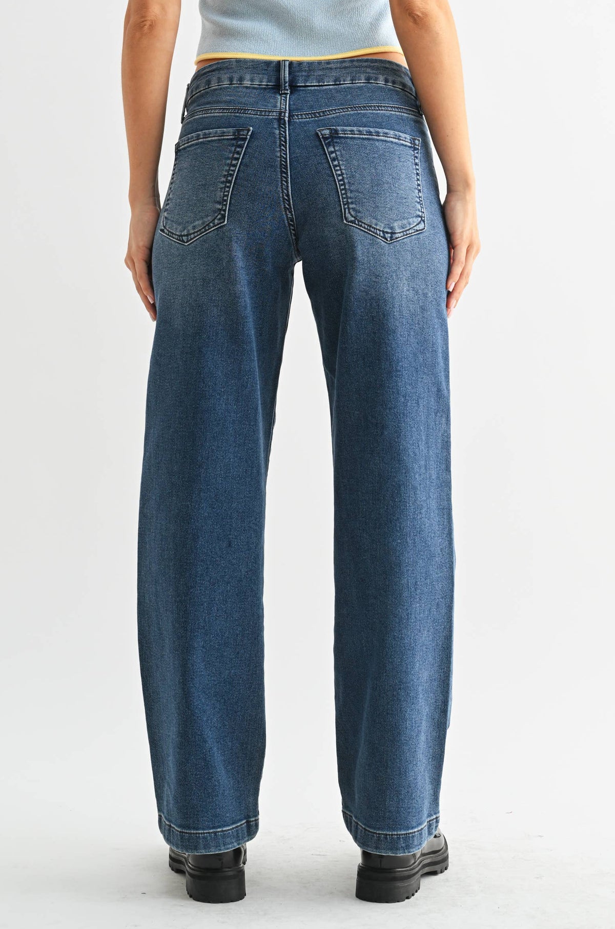 elsie jean - dark wash