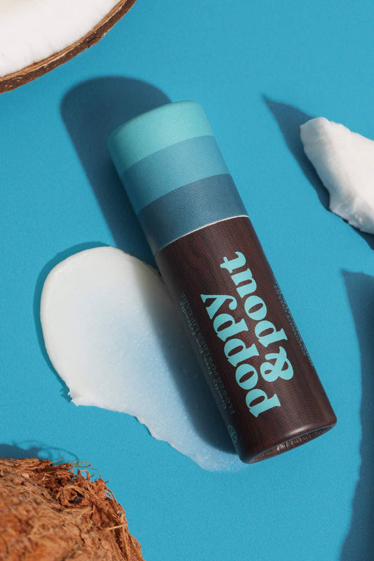 retro surf lip balm - coconut coast