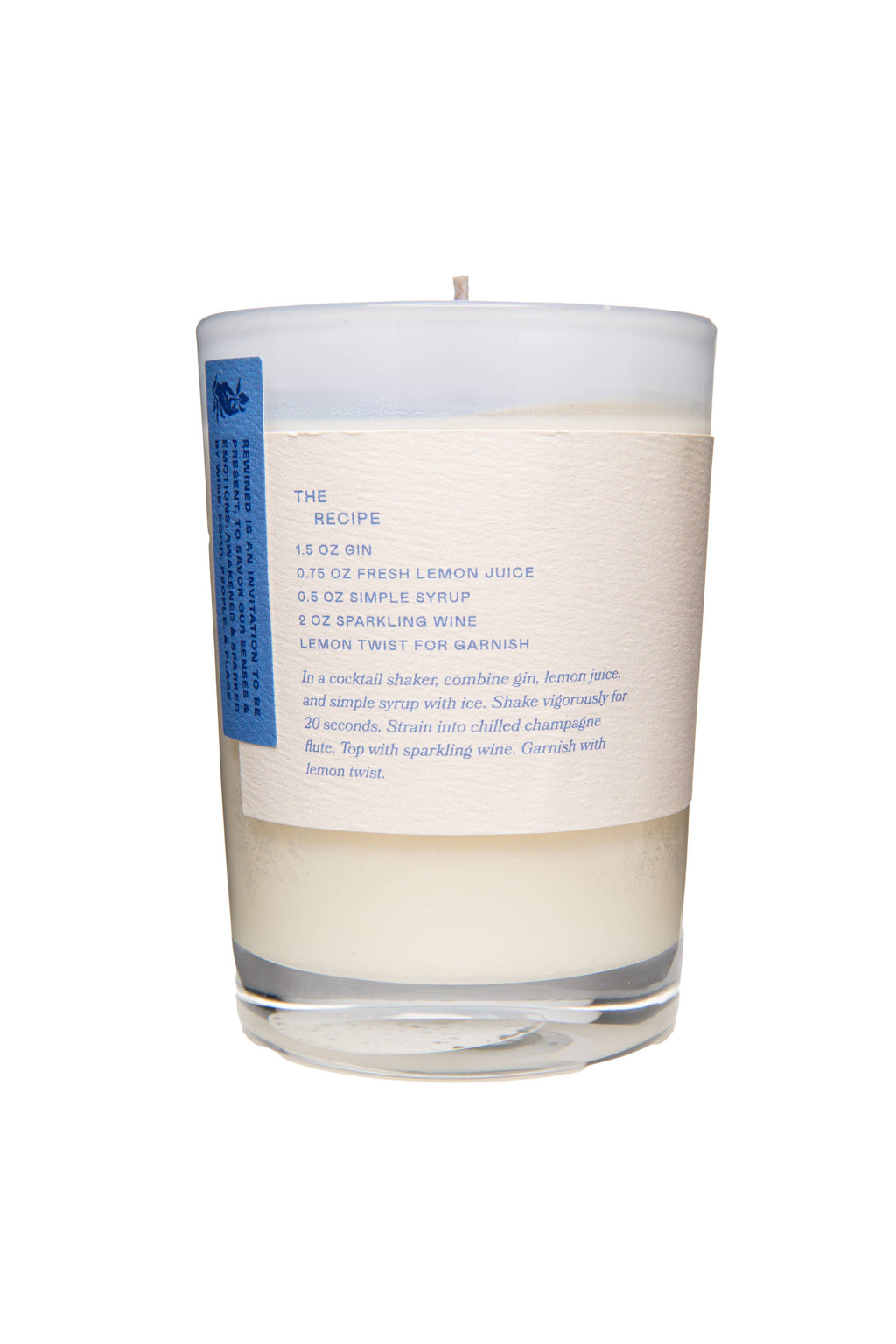 cocktail candle - french 75