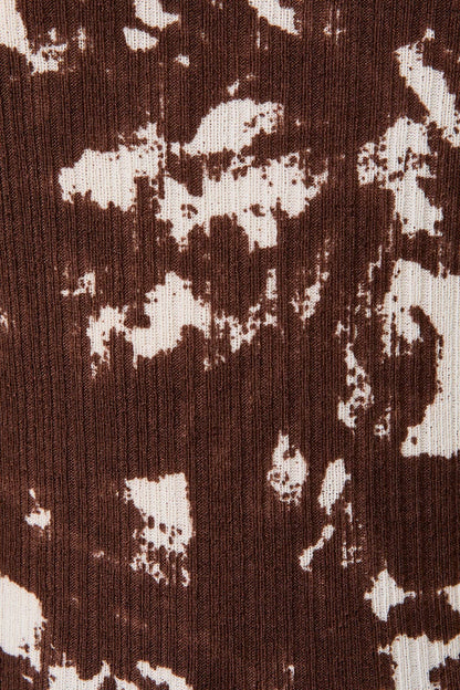 greta tank - brown
