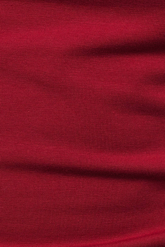 kamryn tube top - dark red (FINAL SALE)
