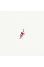 tiny watercolor print - middle finger