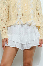 emi shorts - ivory (FINAL SALE)