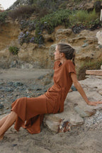 anastasia dress - mocha (FINAL SALE)