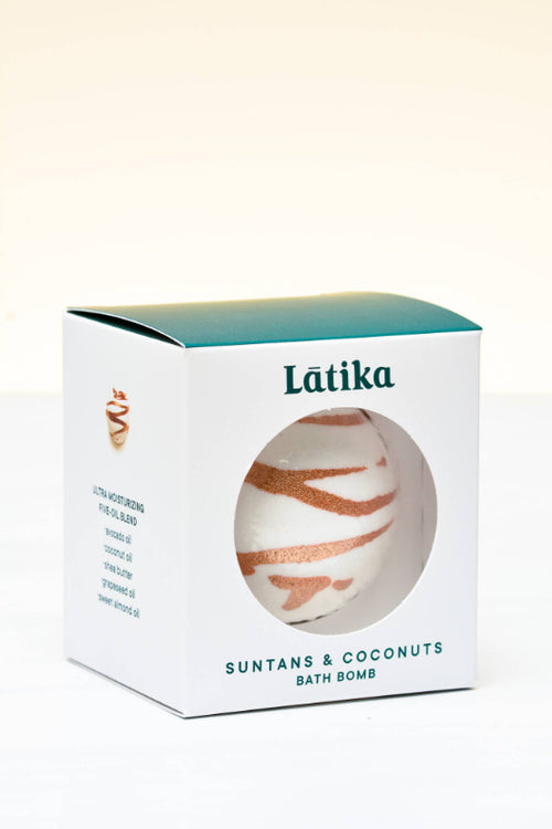 bath bomb - suntans & coconut