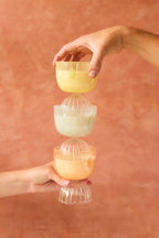 coupe candle - rosé