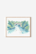 town lake print