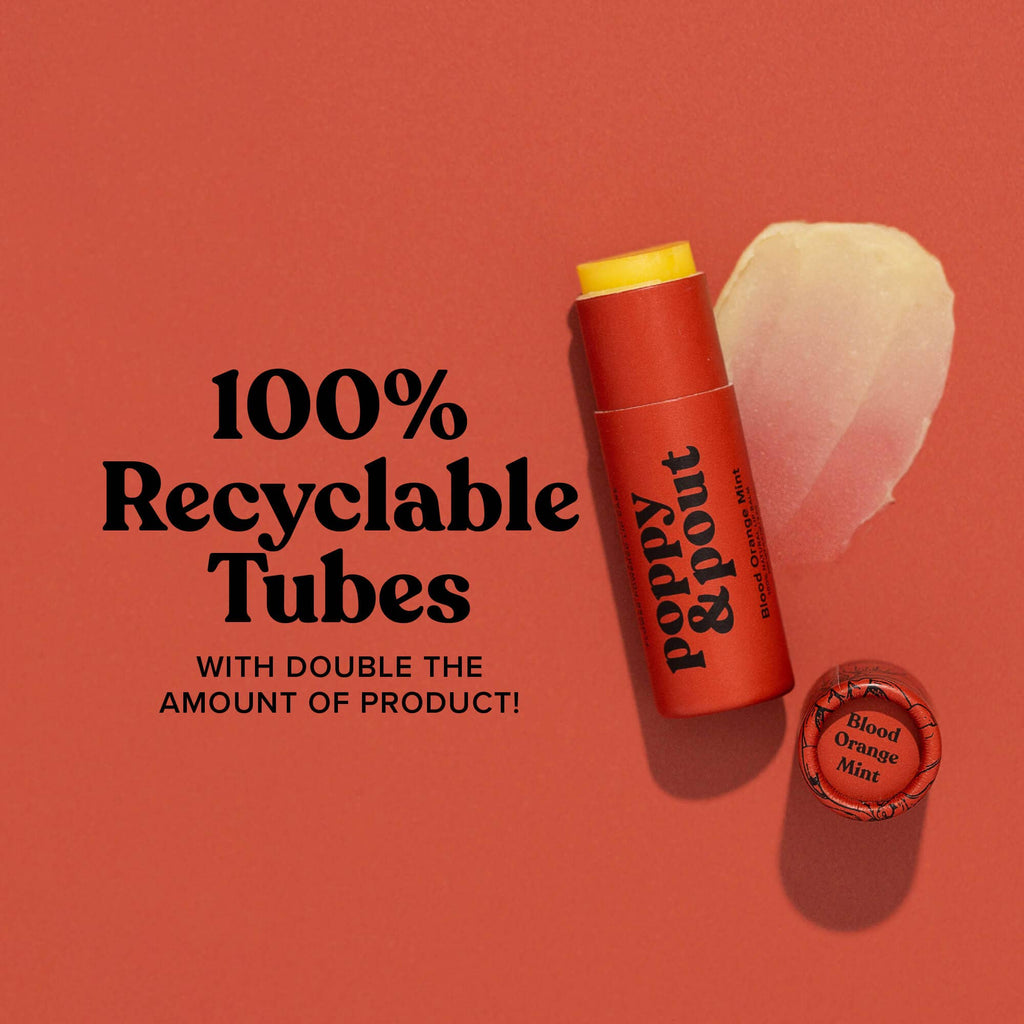 blood orange mint lip balm