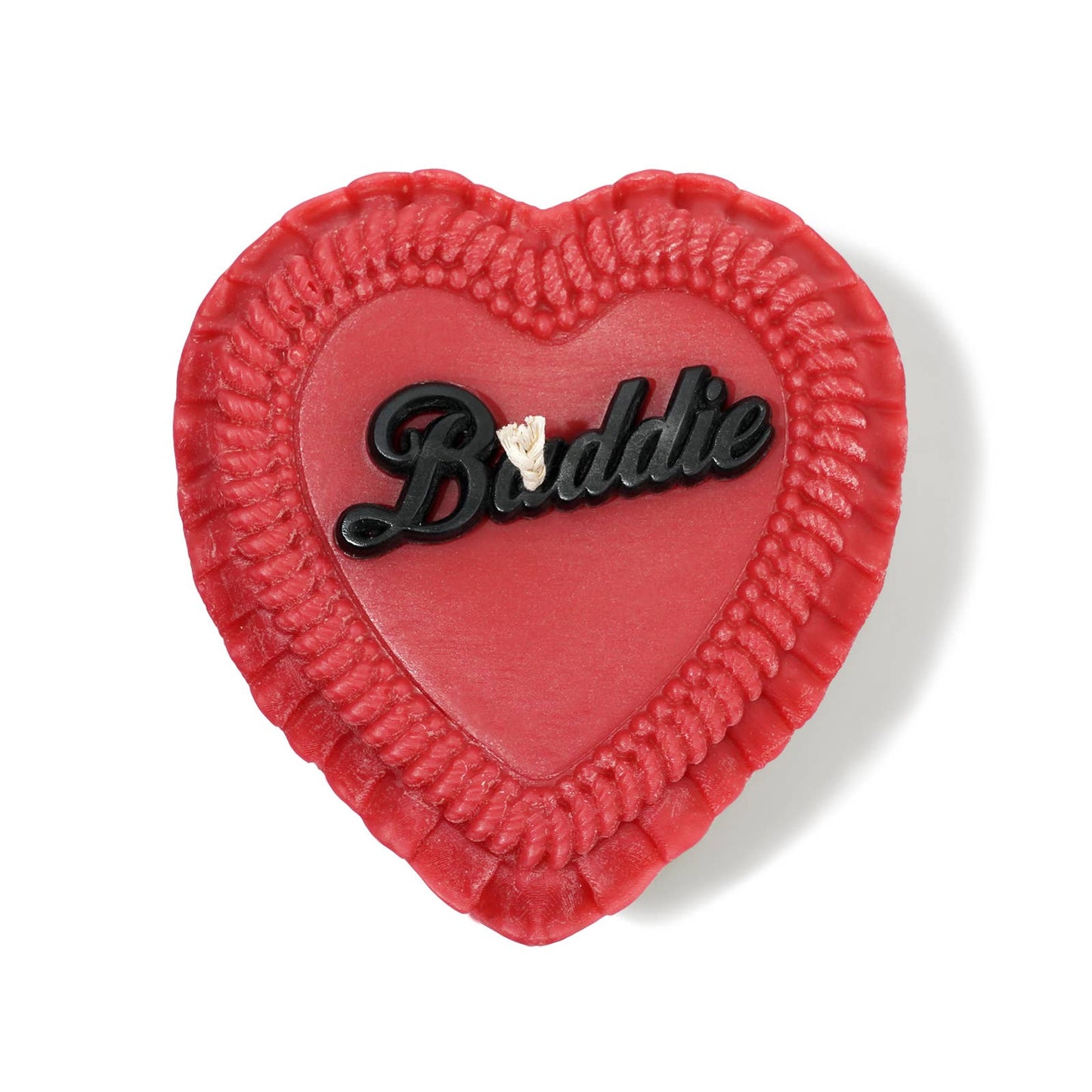 heart cake candle - baddie