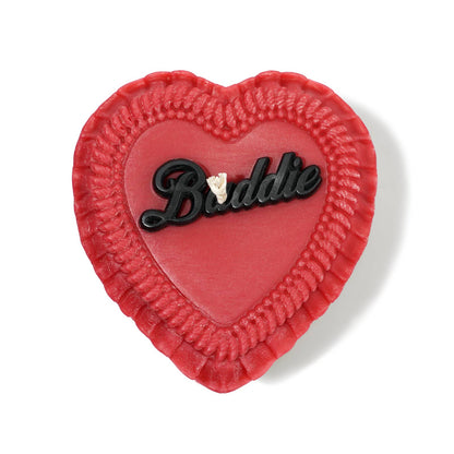 heart cake candle - baddie