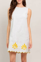 amari dress - off white