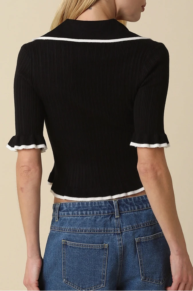 dulce top - black