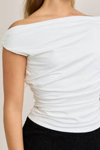zara top - white