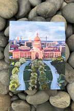 capitol building austin print | el baker