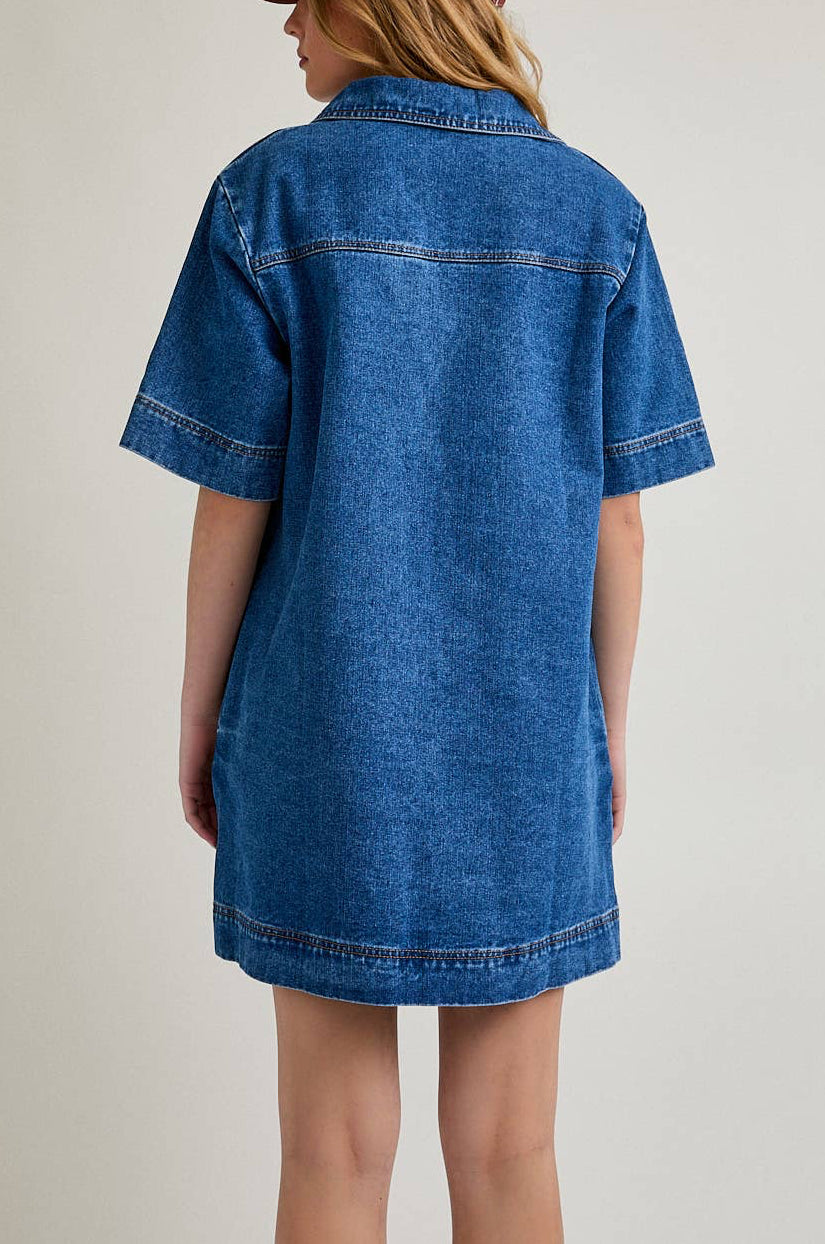 marlee dress - denim