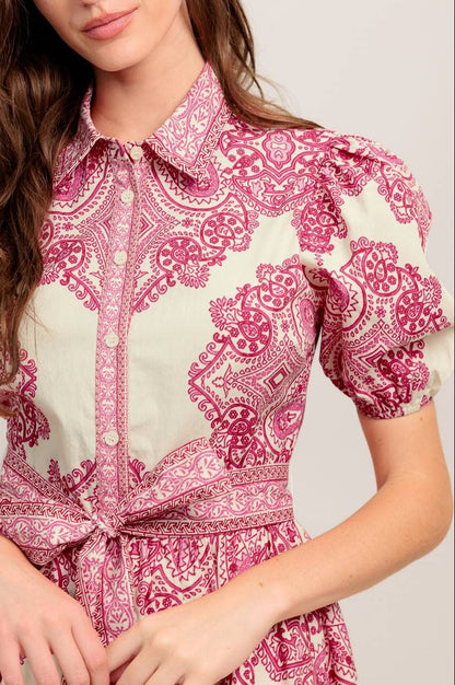 rosemary dress - pink