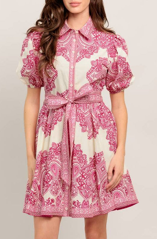 rosemary dress - pink