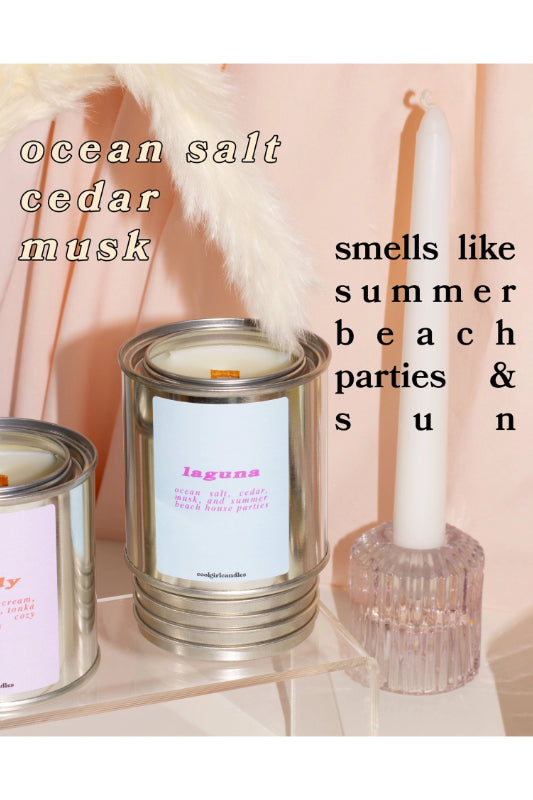 laguna | ocean salt, cedar, musk candle