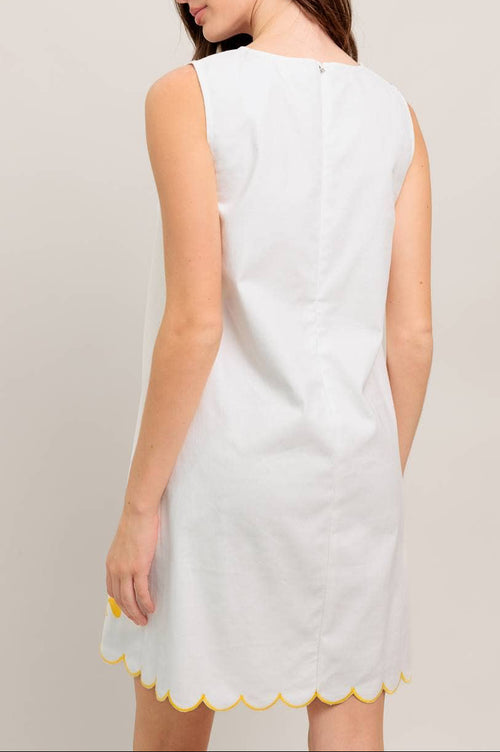 amari dress - off white