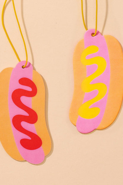 hot dog air freshener