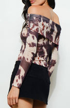 tulsa top - brown